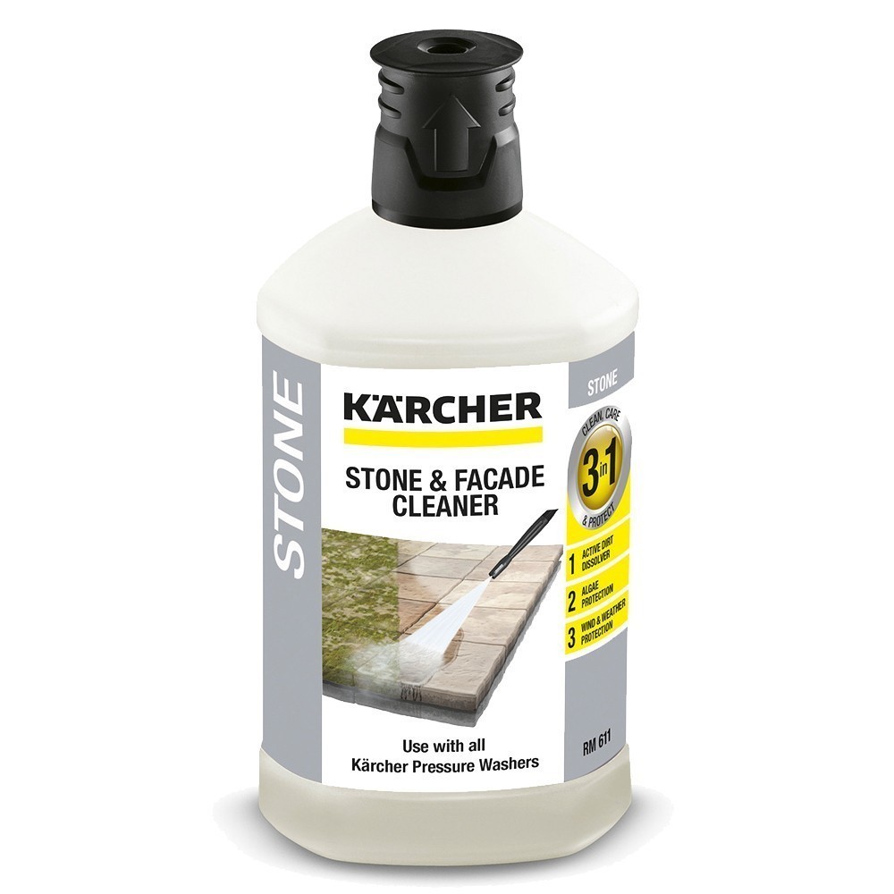 Средство Karcher Plug-n-Clean 3-в-1 для чистки камня 1 л