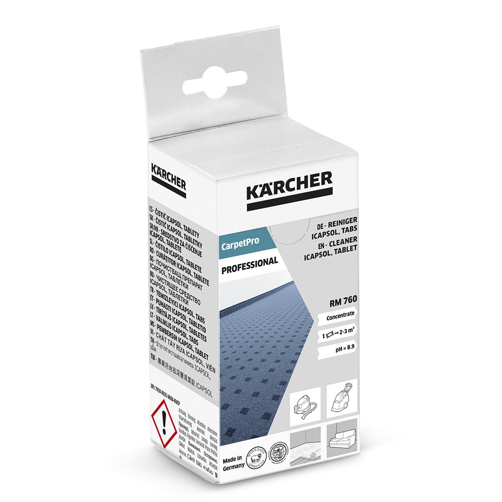 Чистящее средство Karcher в таблетках CarpetPro iCapsol RM 760, 16 шт 6.295-850.0