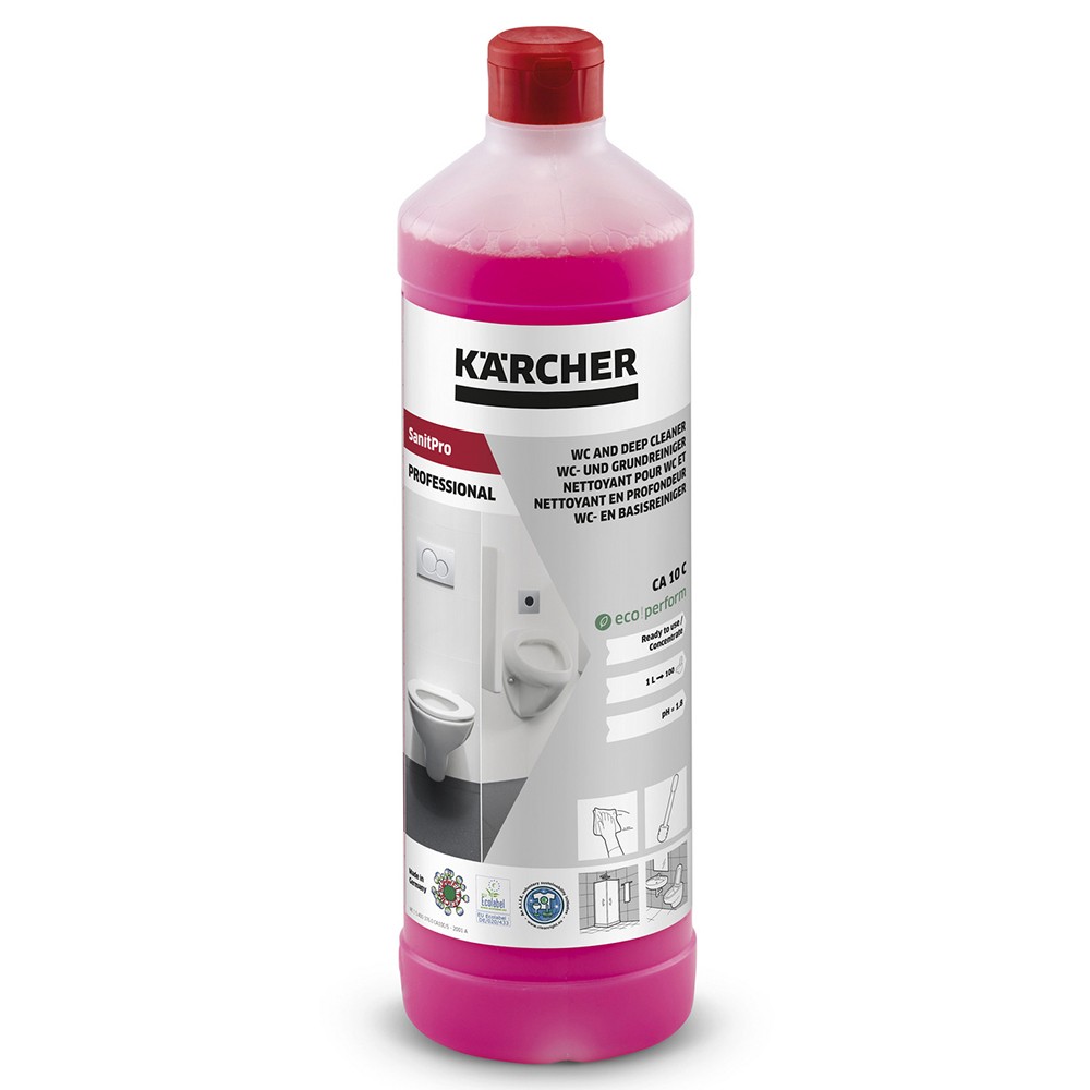 Средство для очистки санитарных помещений Karcher CA 10 C 1 л 6.295-677.0